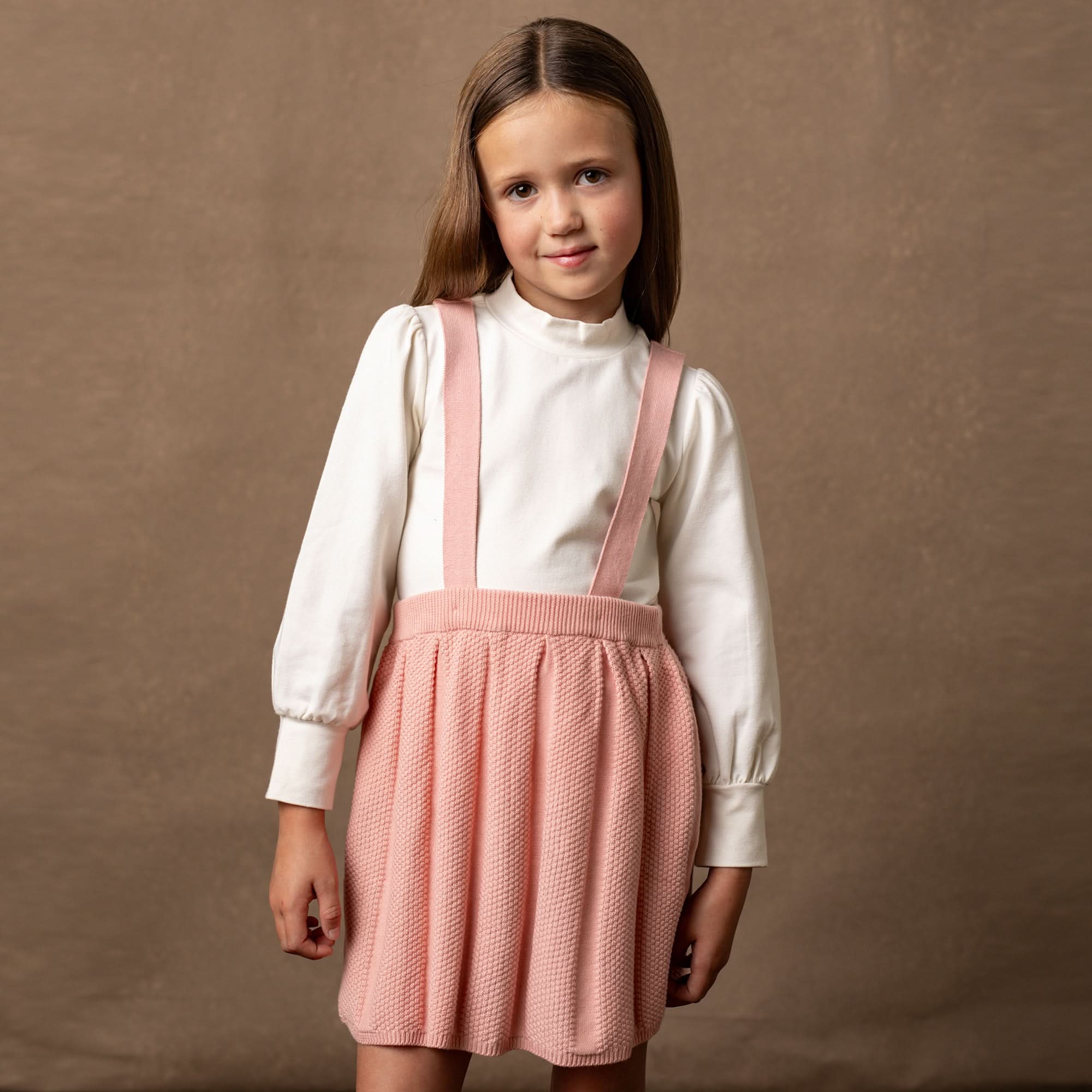 Pleated Sweater Skirtall