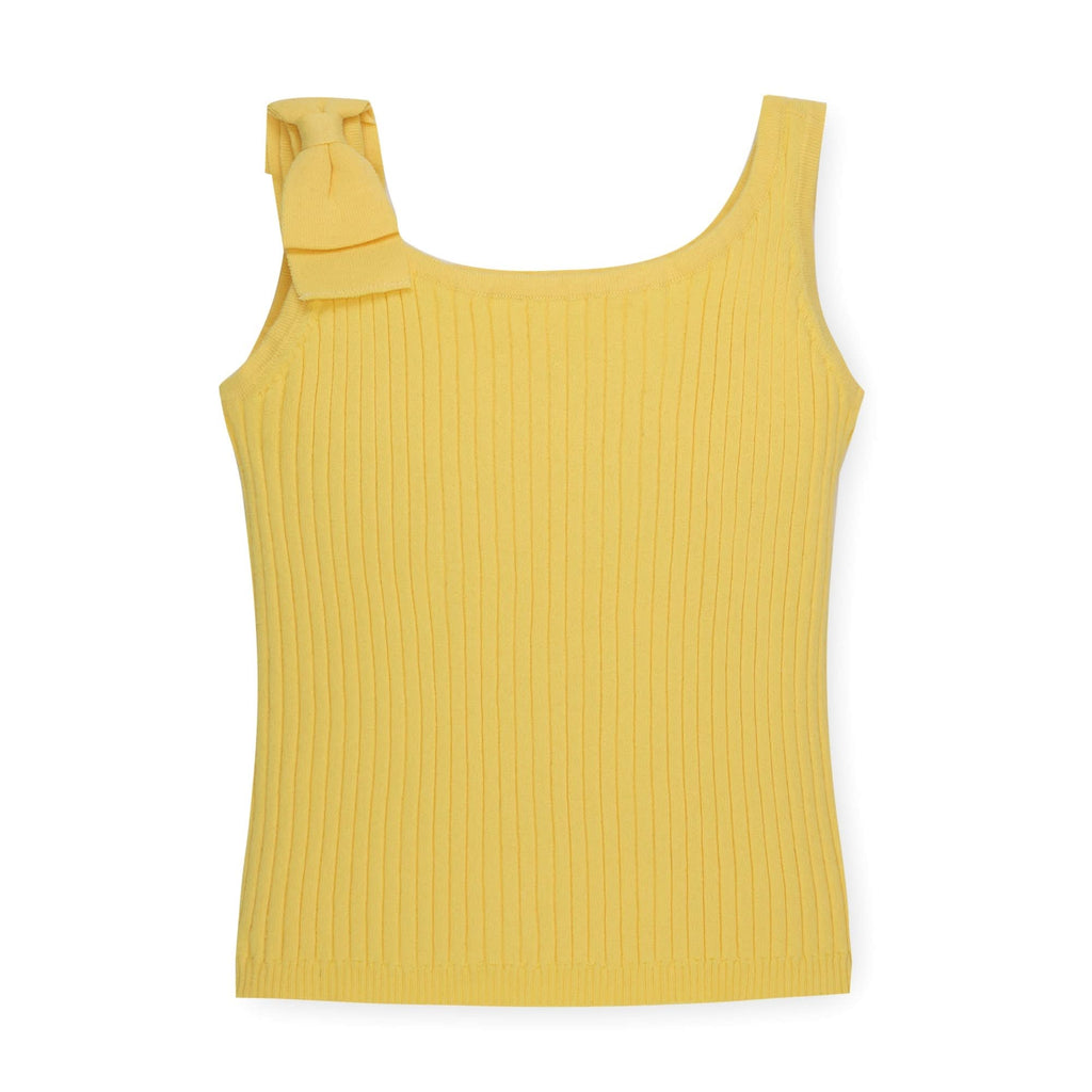 Organic Bow Sweater Tank