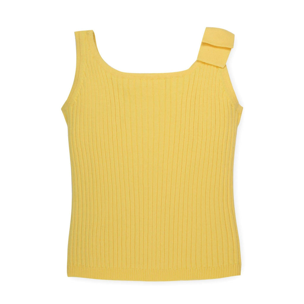 Organic Bow Sweater Tank