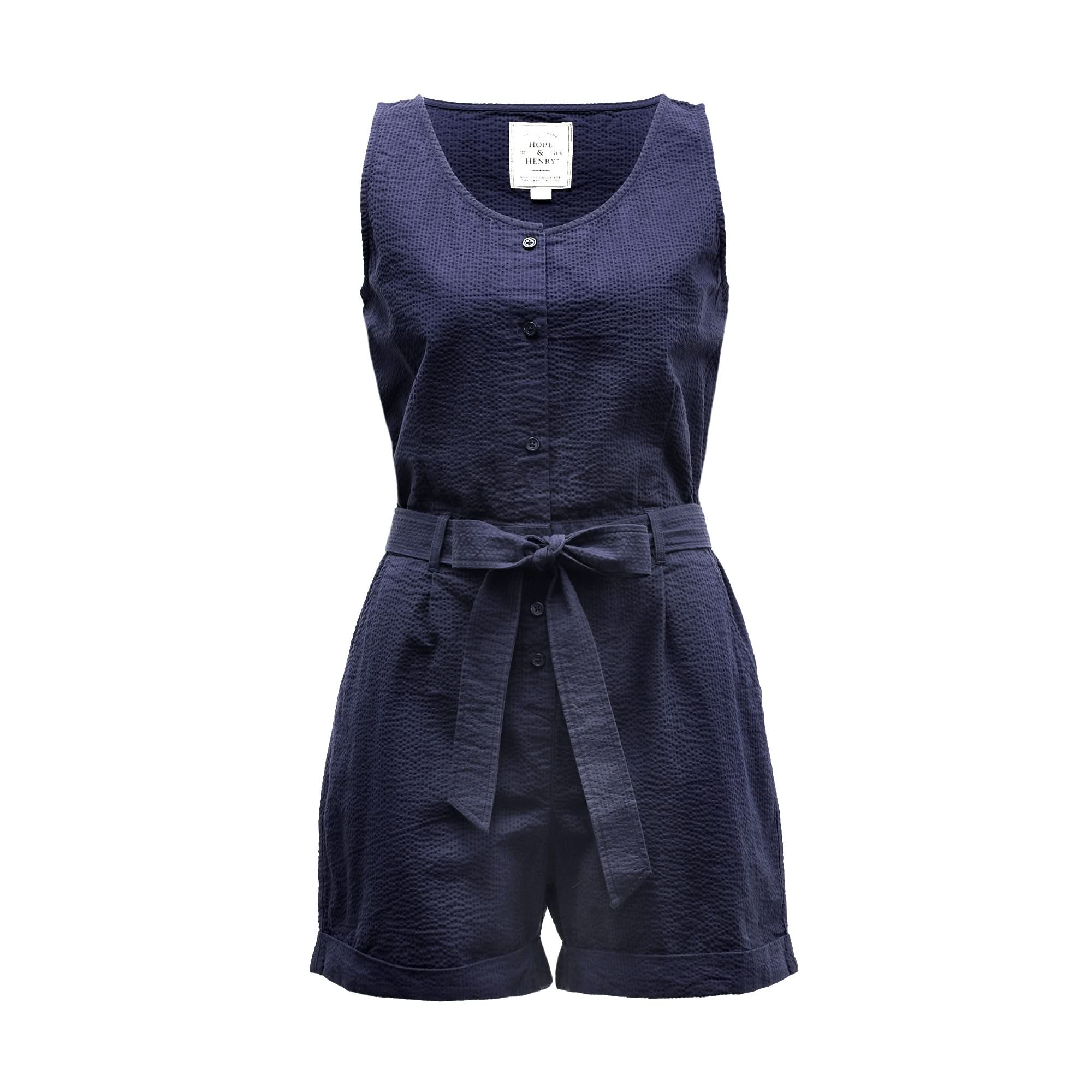 Seersucker Organic Romper