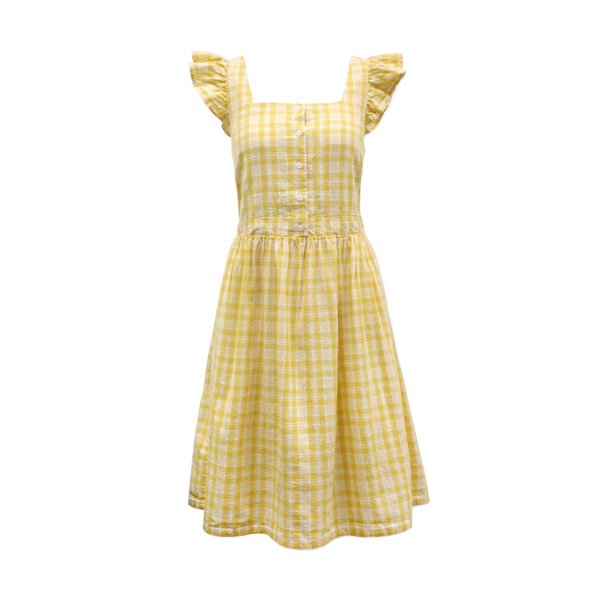 Flutter Sleeve Sun Dress