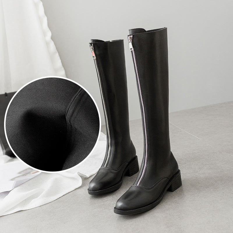 2020 New Women's Over-the-Knee Flat Riding Boots