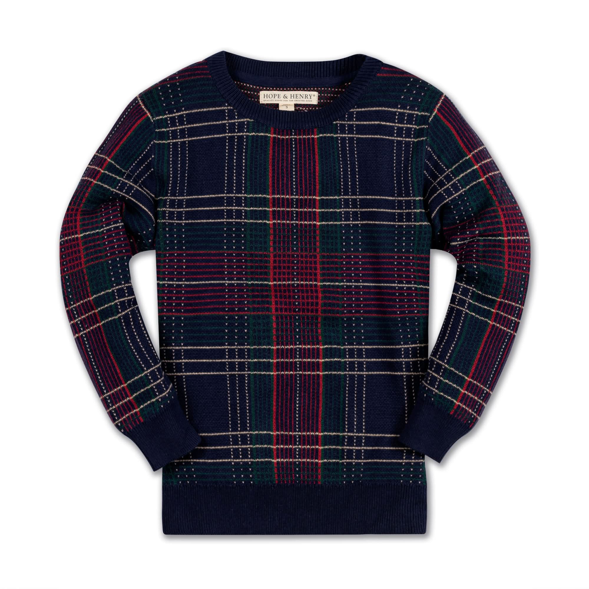 Organic Crew Neck Pullover Sweater - Baby