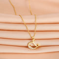 Cute Whale Pendant Necklace for Women's Party Wear