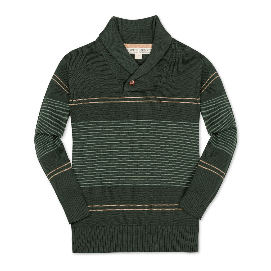 Organic Shawl Collar Sweater