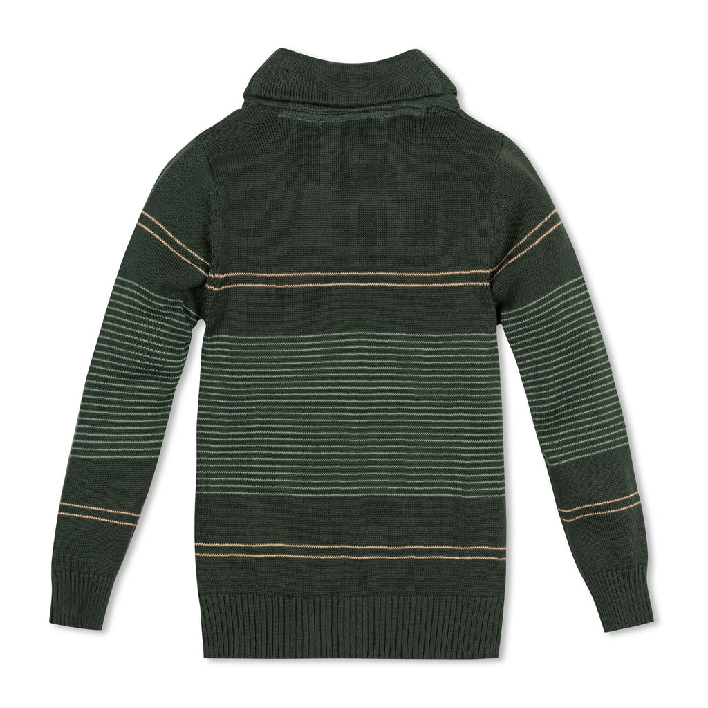 Organic Shawl Collar Sweater