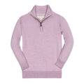 Organic Fine Gauge Half Zip Sweater
