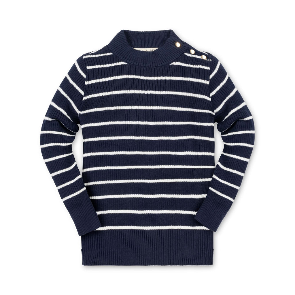 Organic Mock Neck Sweater