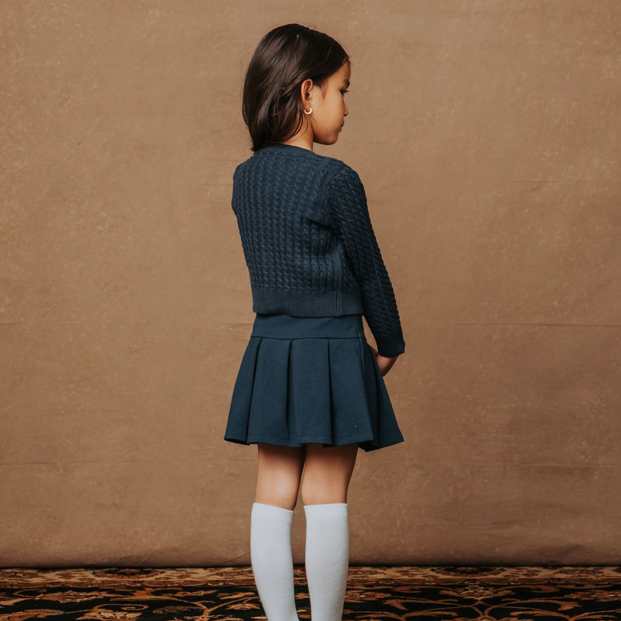 Ponte Drop Waist Skort