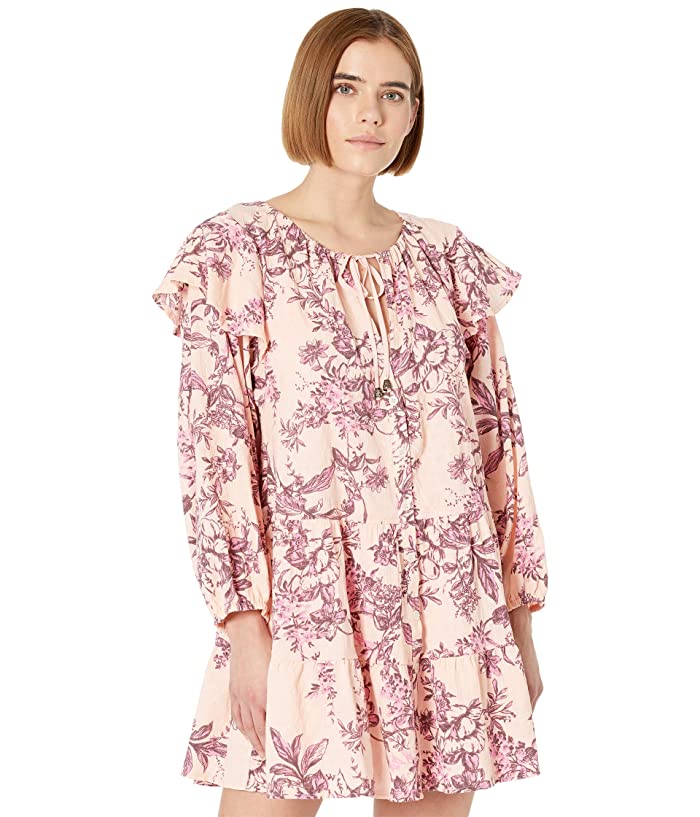 Free People Womens Sunbaked Swing Dress, Small