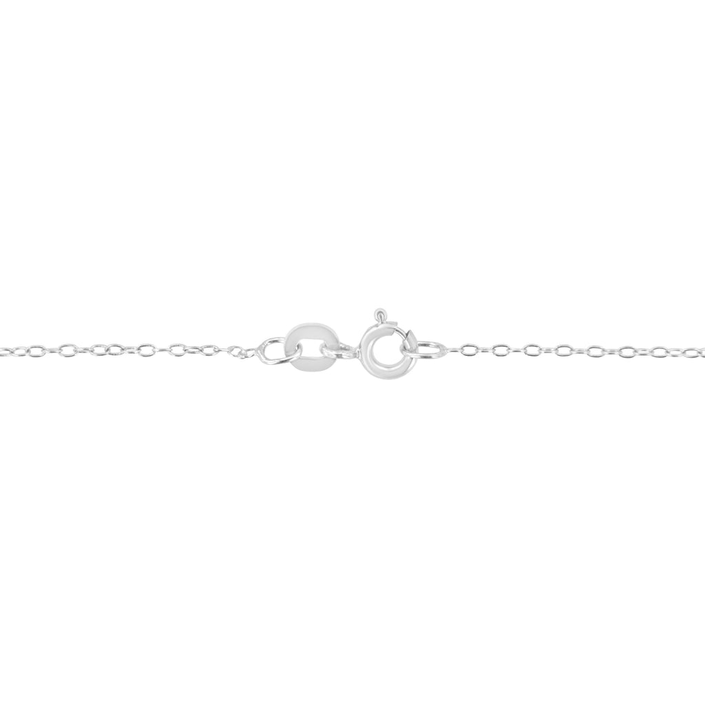 .925 Sterling Silver 1.0 Ctw Diamond Shadow Open Heart Halo 18" Pendant Necklace (I-J Color, I1-I2 Clarity)