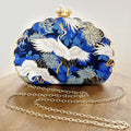 Shell Shaped Pearl Evening Clutch for Women
