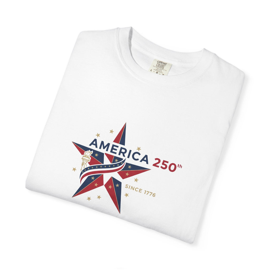 America 250 Star -  Happy Birthday USA T-Shirt