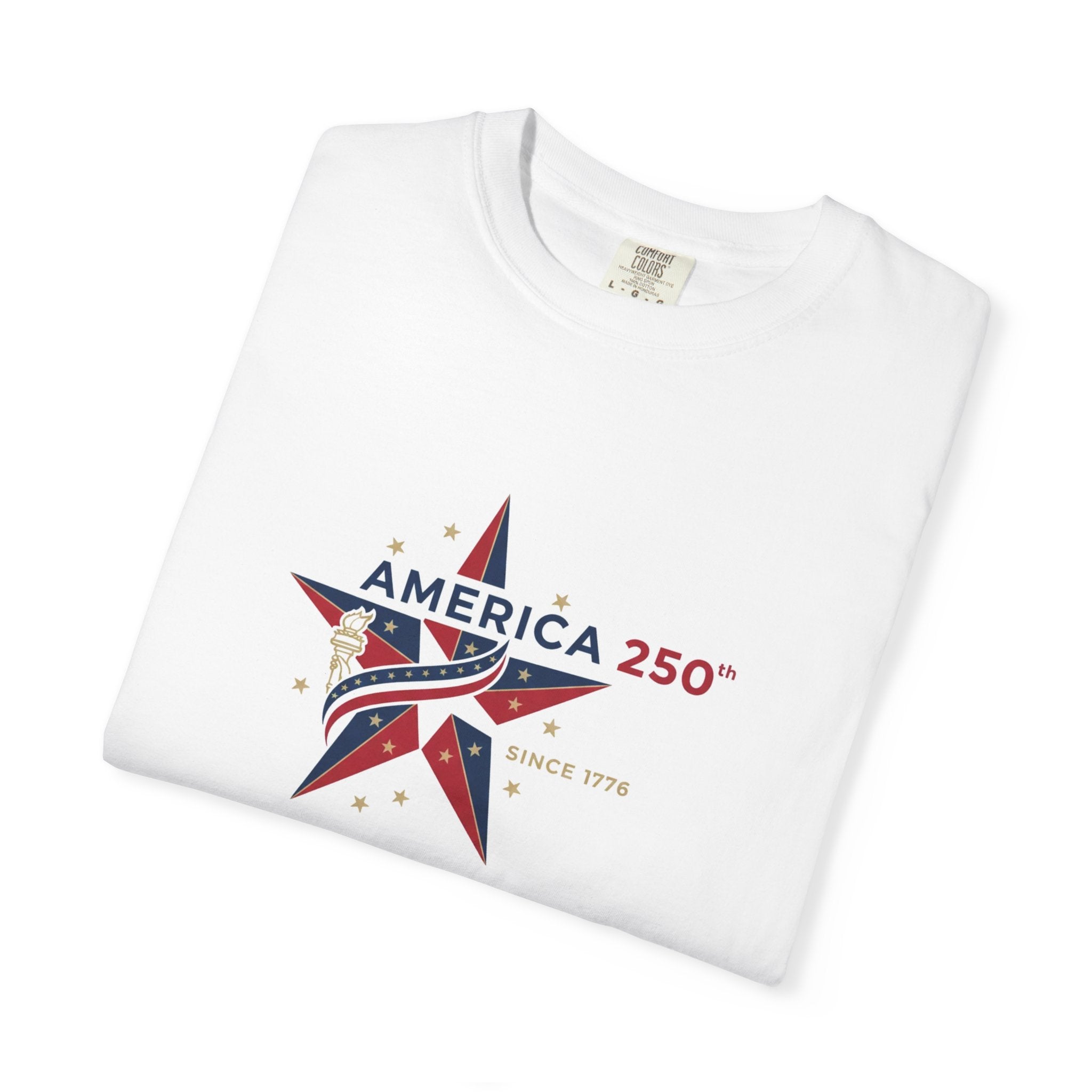 America 250 Star -  Happy Birthday USA T-Shirt