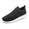 Grand Attack Mens Tennis Running Shoes - Slip On Soft Sole Walking Shoes Non-SlipComfortableLightweightBreathable Sports Shoes Black Size 10