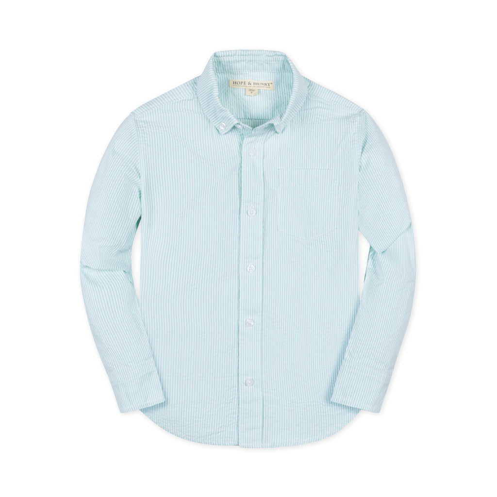 Organic Seersucker Shirt