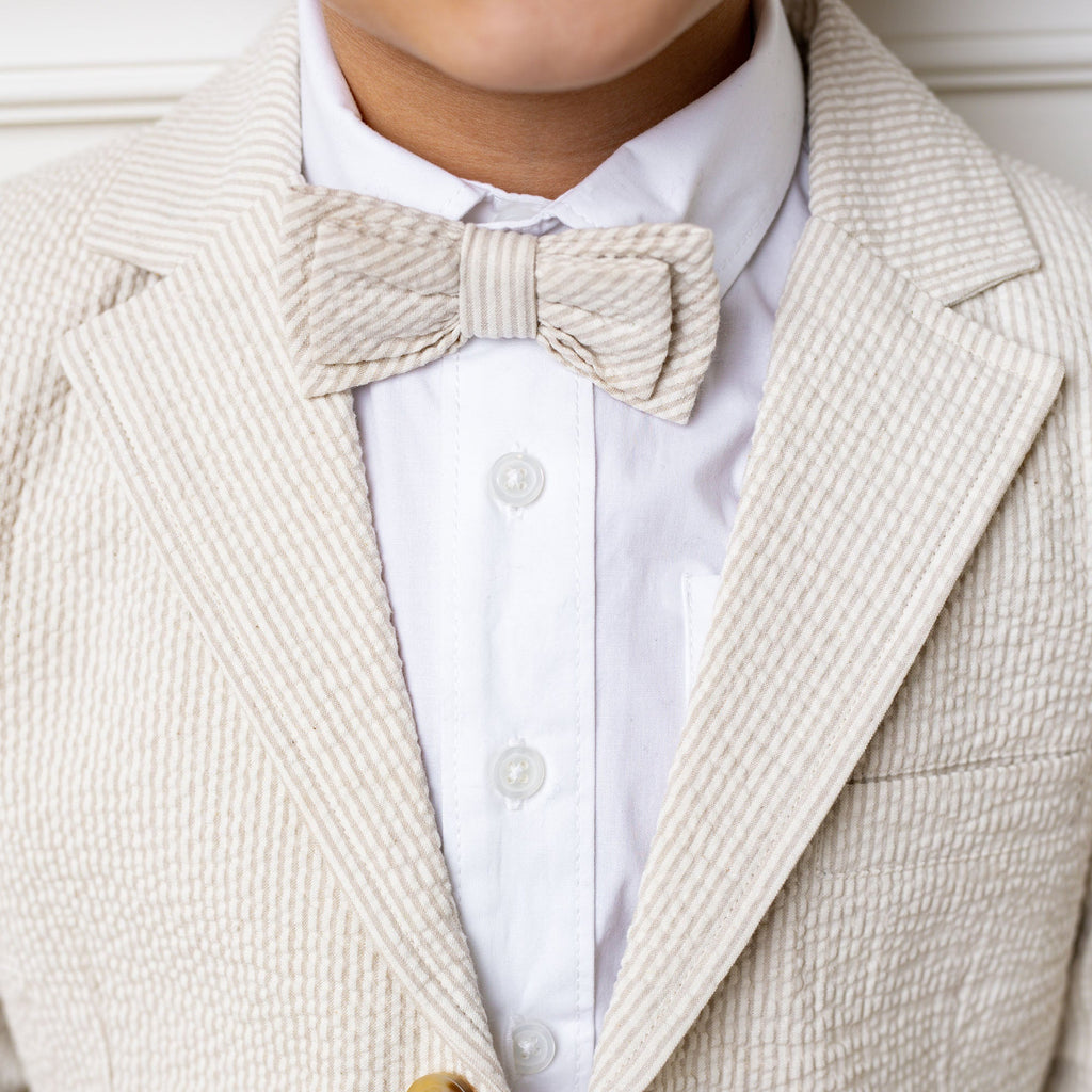 Seersucker Bow Tie