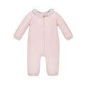 Organic Ruffle Collar Sweater Romper