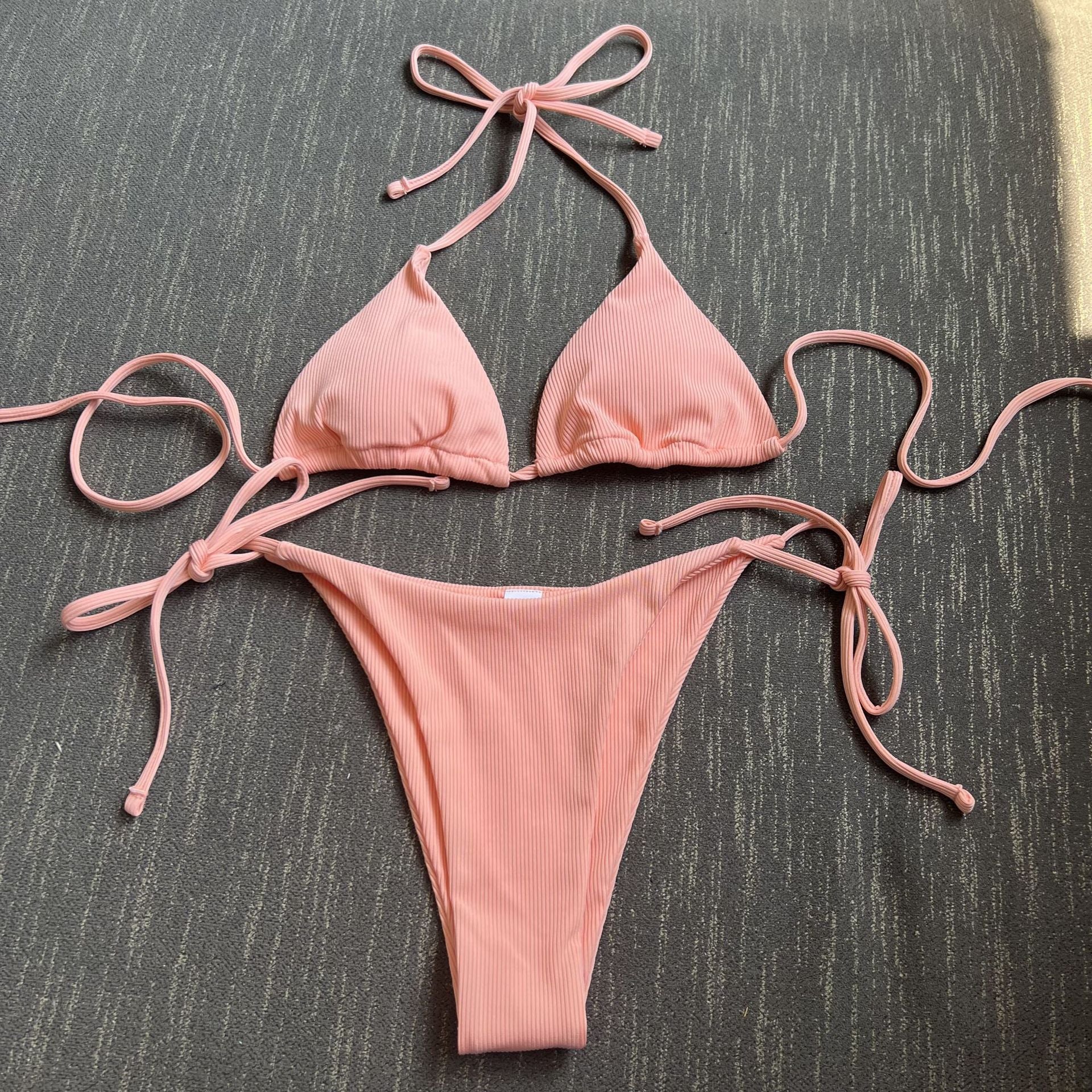 2023 New Sexy Three-Piece Bikini Swimwear Set