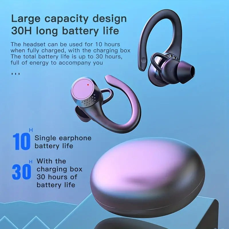 TWS Wireless Bluetooth Earbuds with ENC Noise Reduction