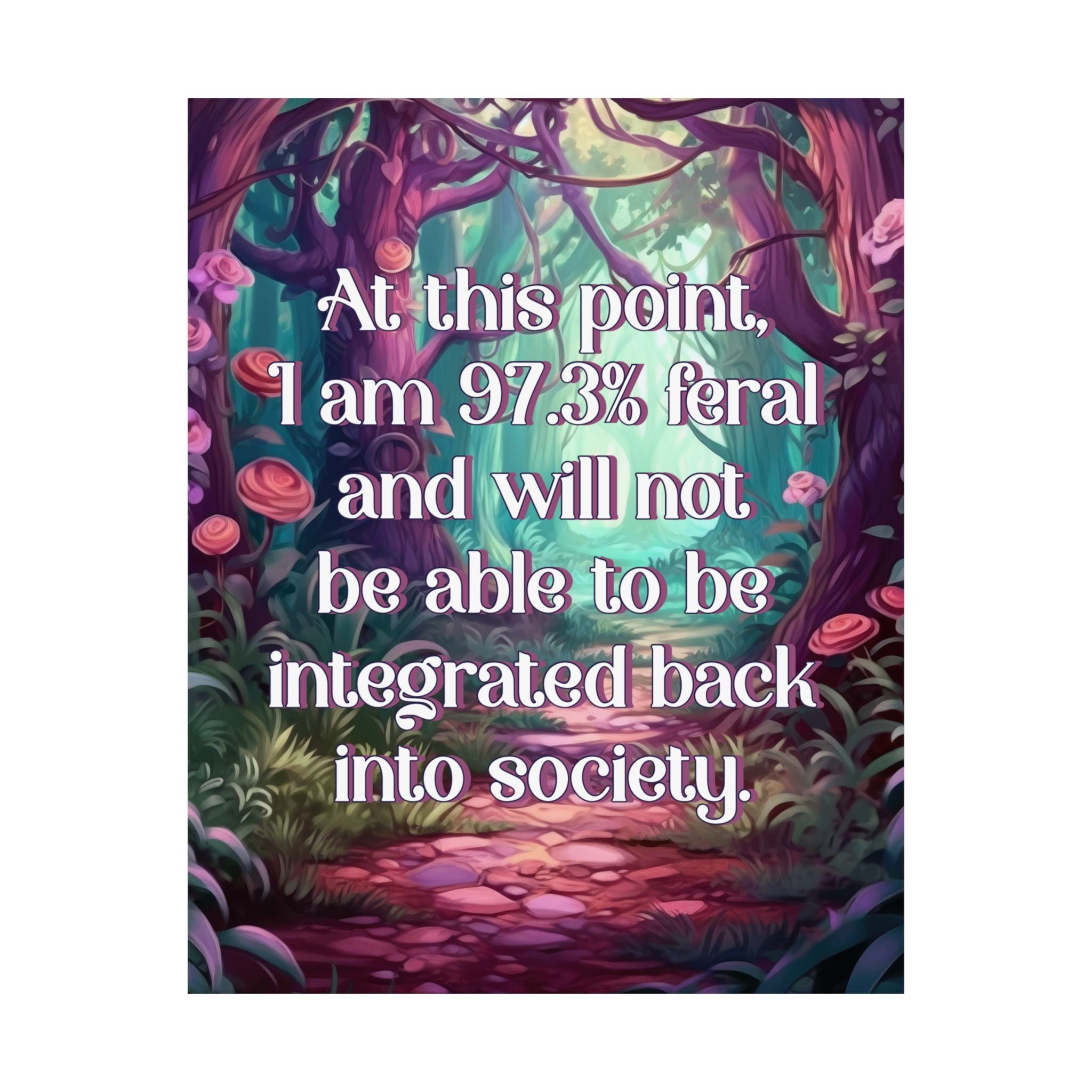 Bespattered Facade "97.3% Feral" Giclée Archival Matte Paper Prints