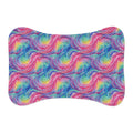 Bespattered Facade Rainbow Nebula Pet Feeding Mats (3 Shapes)
