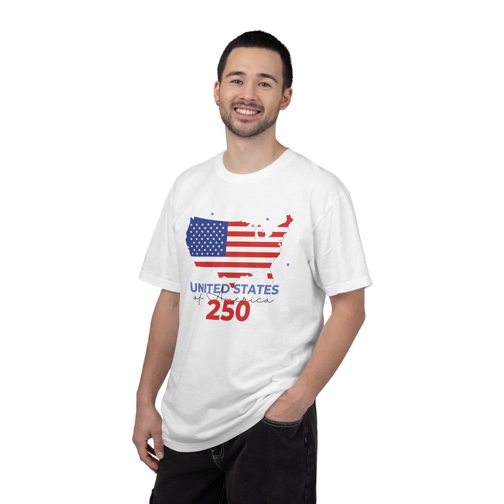 America 250 – United States Map 250 Anniversary T-Shirt