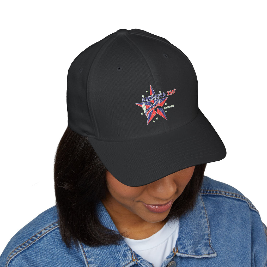 America 250 Embroidered Star Cap