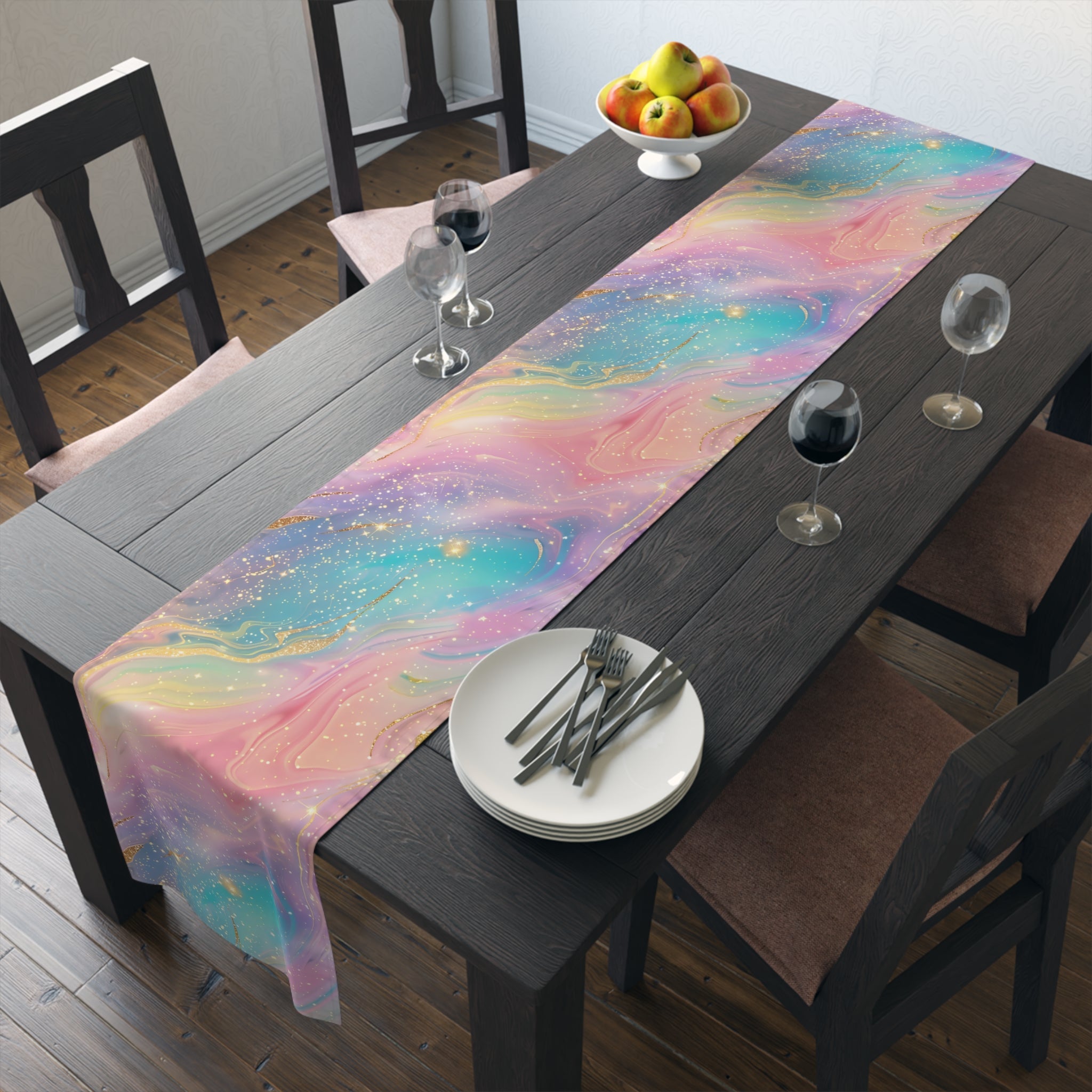 Bespattered Facade Pastel Dreams Table Runner (2 sizes)