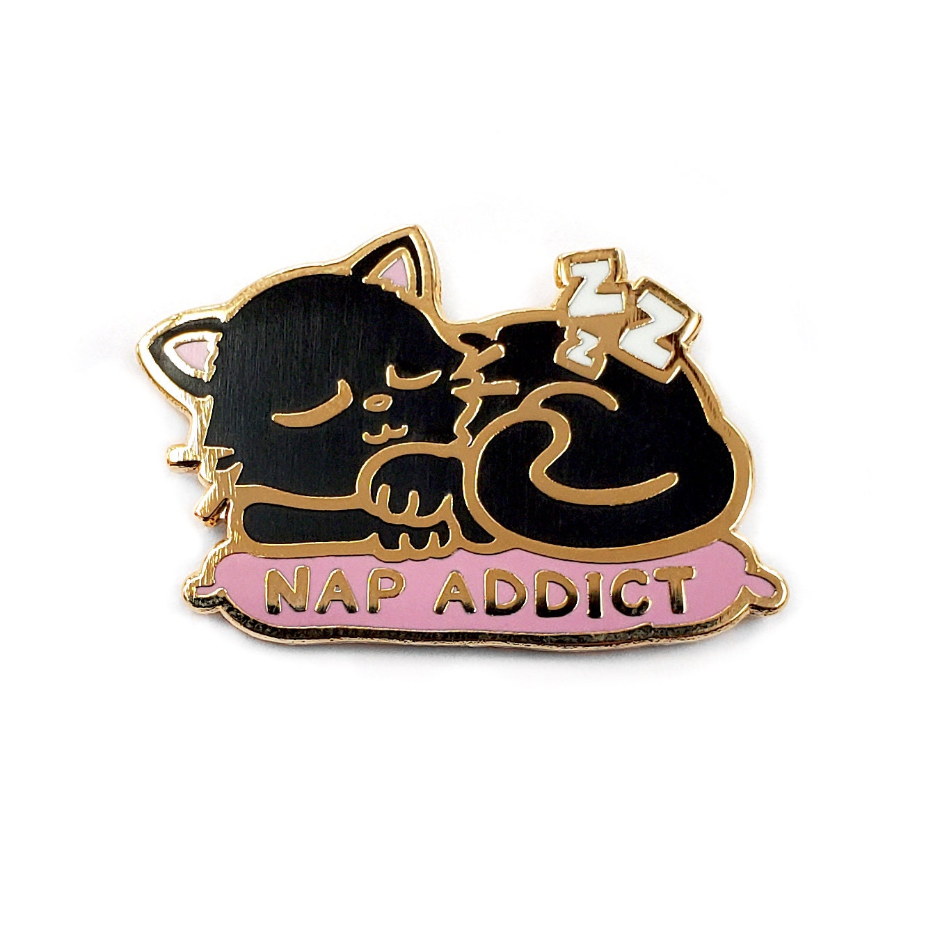 Cat Nap Addict Golf Ball Marker