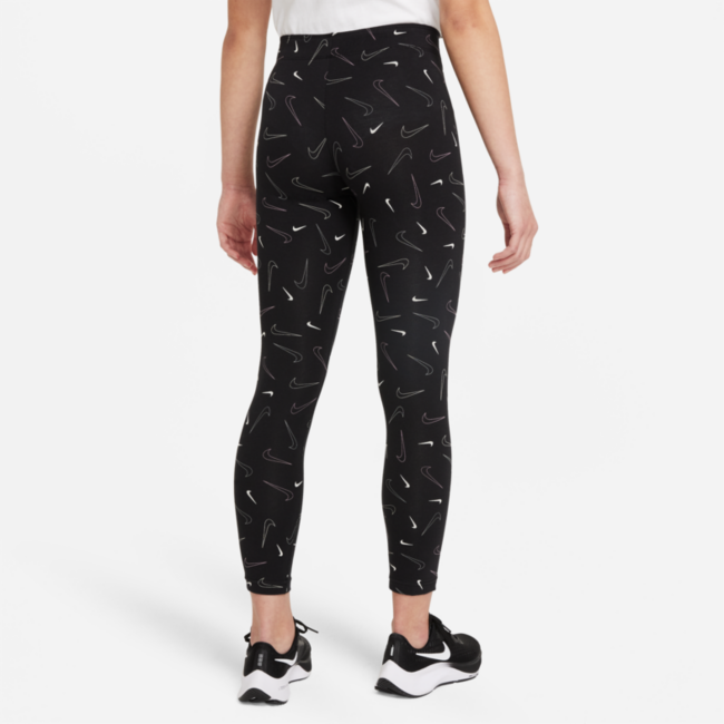 Nike Sportswear Favorites All Over Print Tight Girls, Size Medium