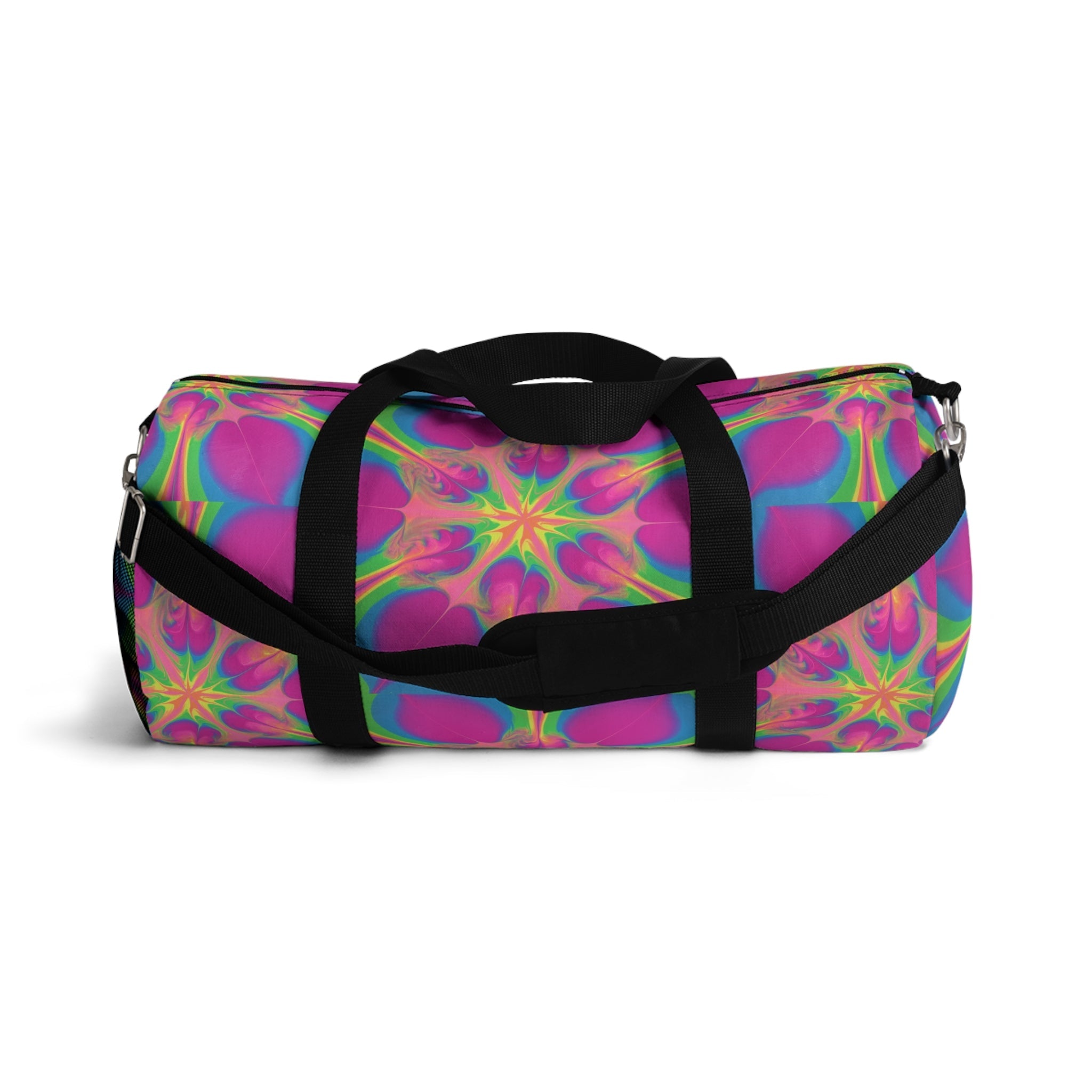 Bespattered Facade Flower Power Duffel Bag | 2 Sizes