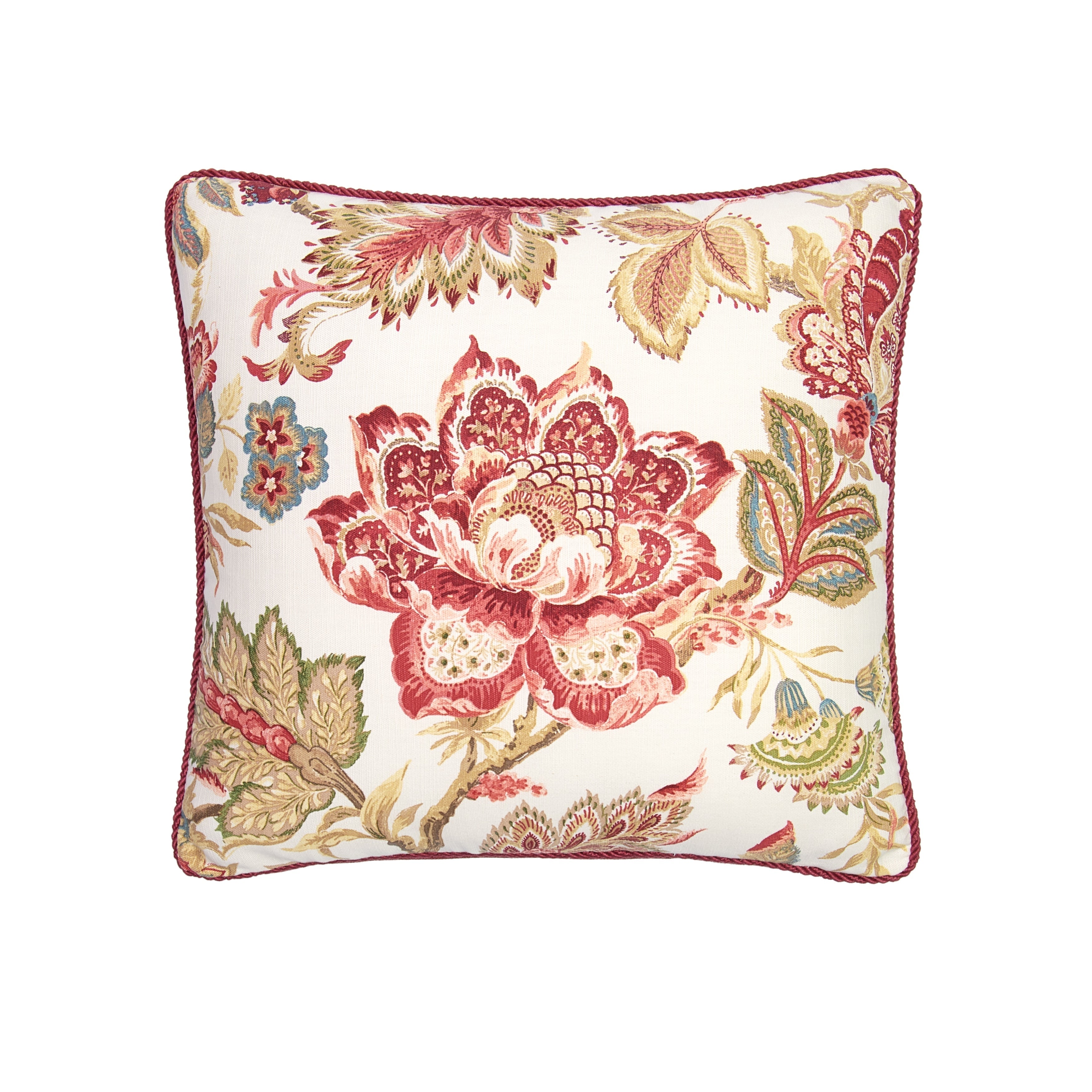 Rose Tree Emory Floral Decorative Pillow, 18 x 18" Bedding"