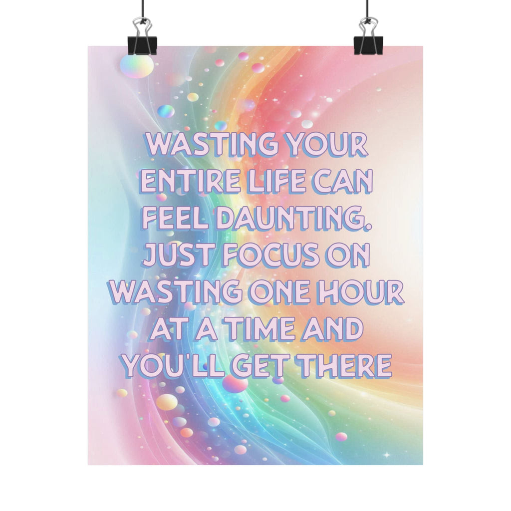 Bespattered Facade "Wasting Your Life" Giclée Archival Matte Paper Prints