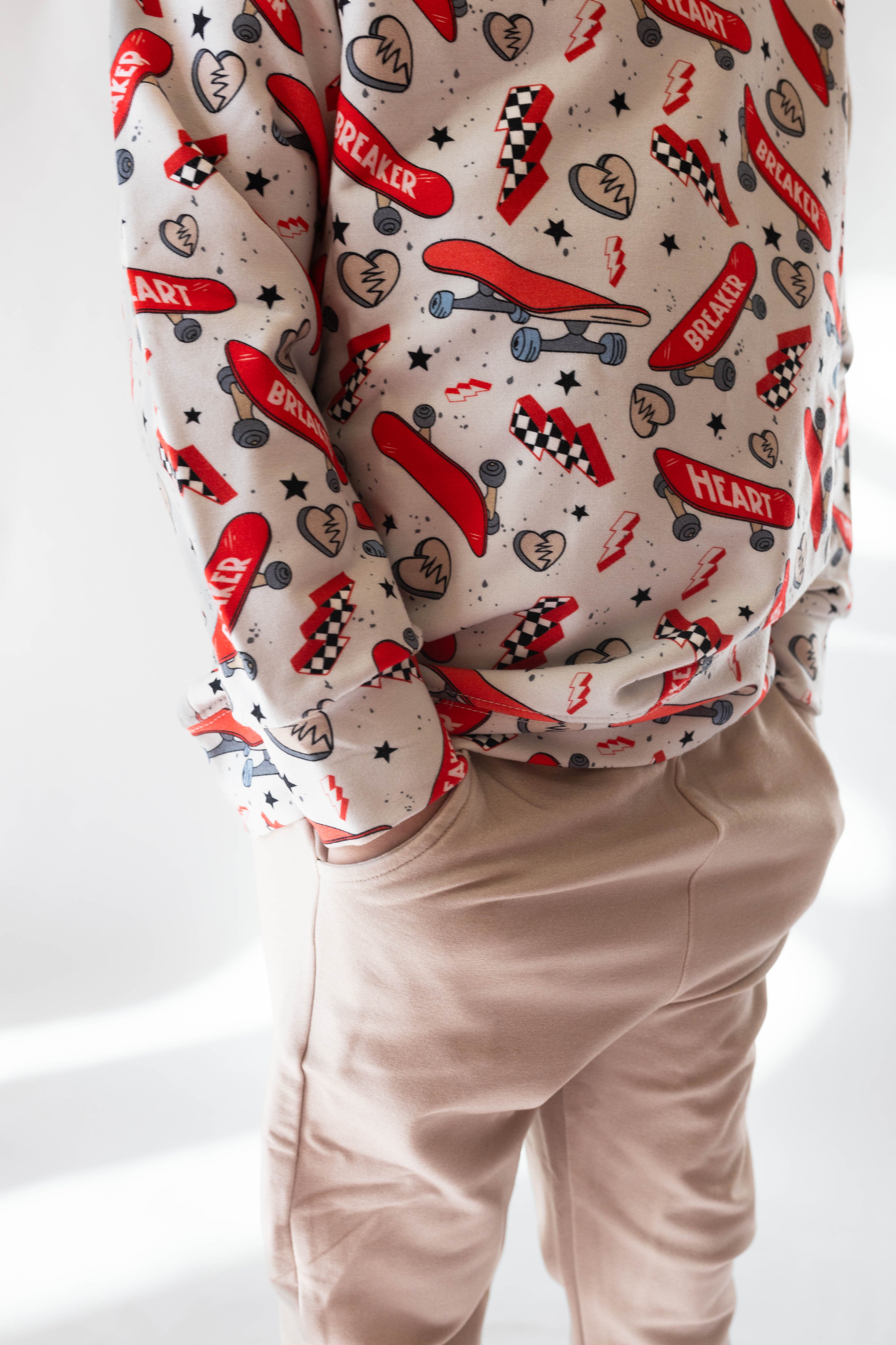 Heart Breaker Boy's Jogger Set