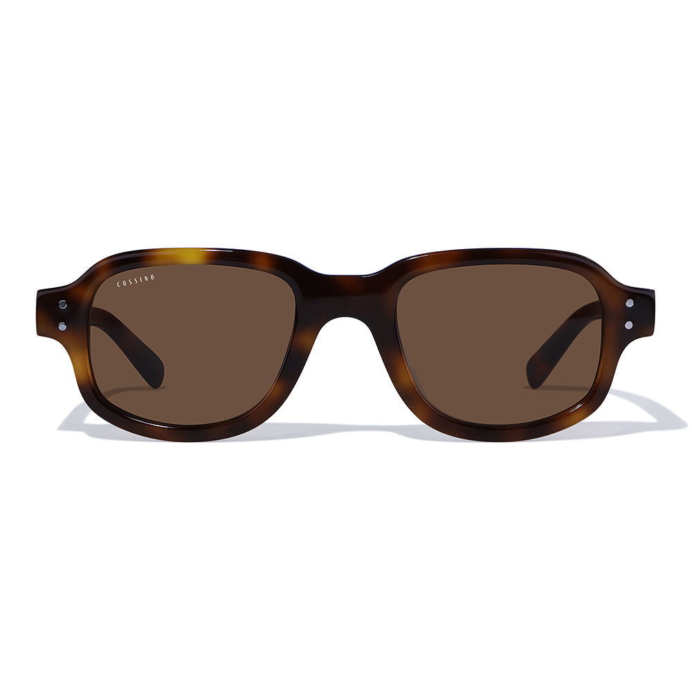 Tres 48mm Rectangle Sunglasses | Tortoiseshell
