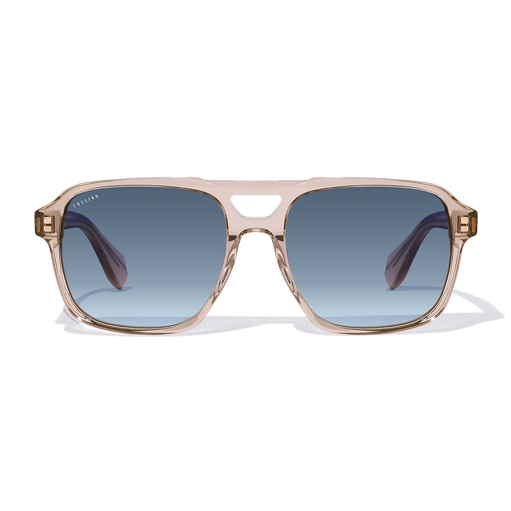 Versailles 56mm Aviator Sunglasses | Champagne