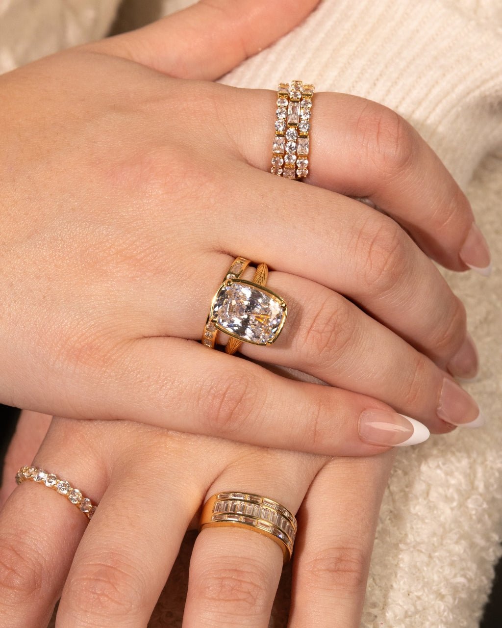 Sterling Silver Kornelia Eternity Ring