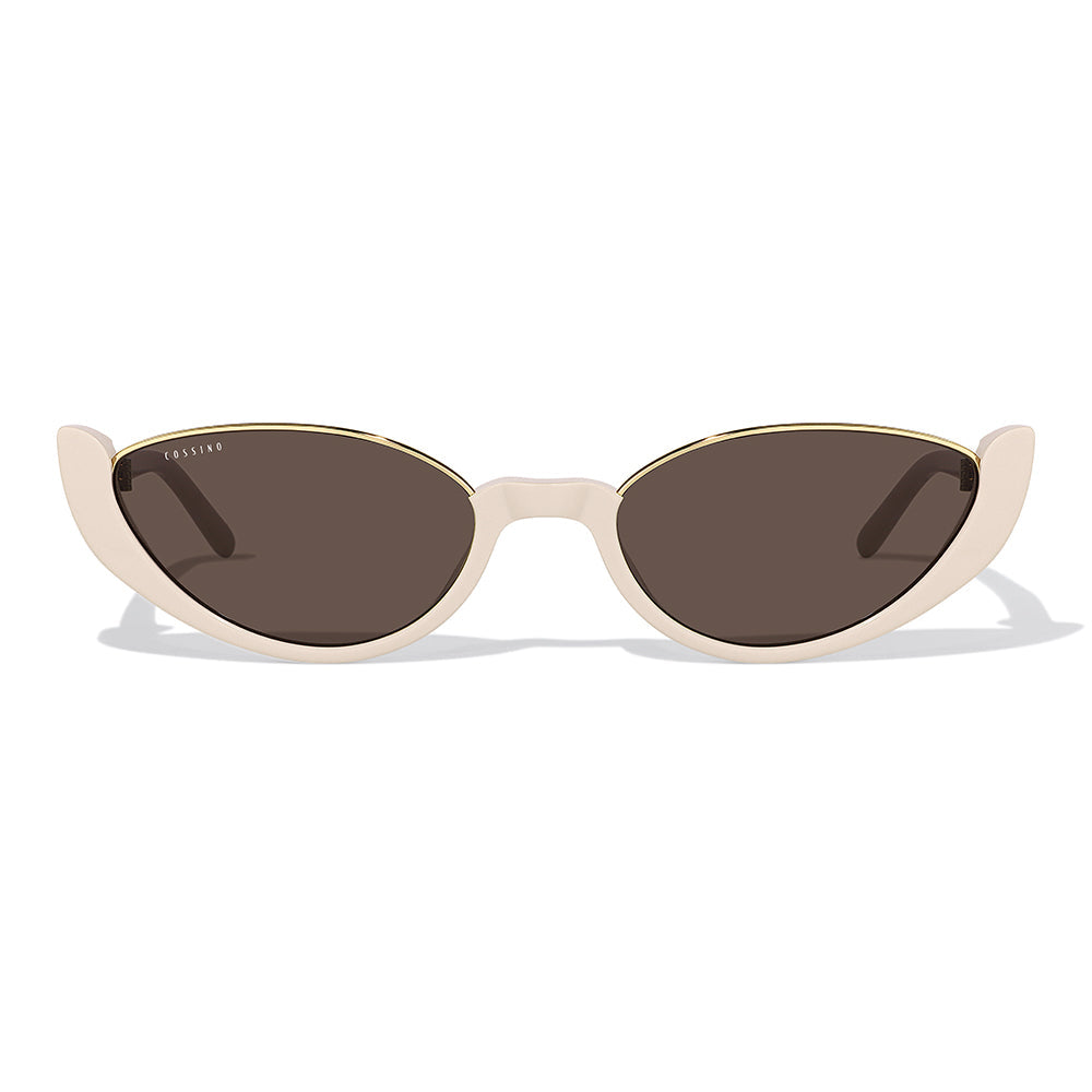 Amor 54mm Cat Eye Sunglasses | Cream