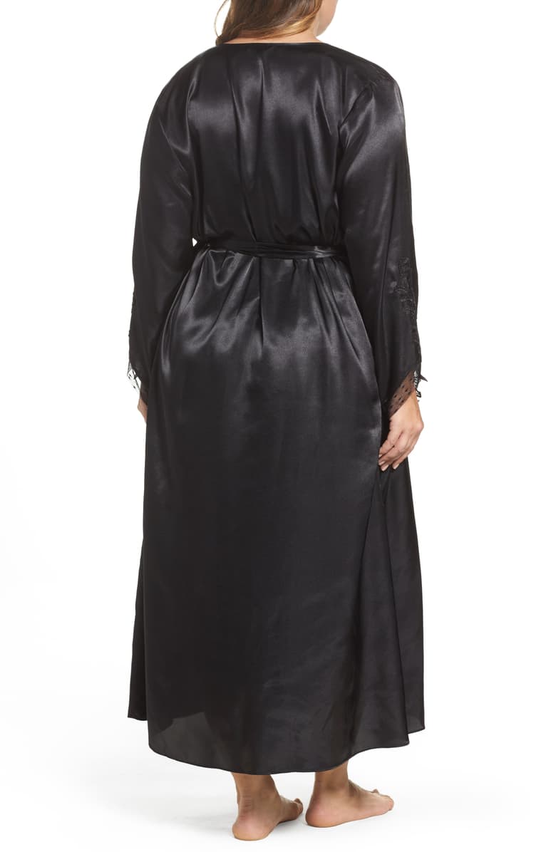 Flora by Flora Nikrooz Plus Size Satin Stella Robe