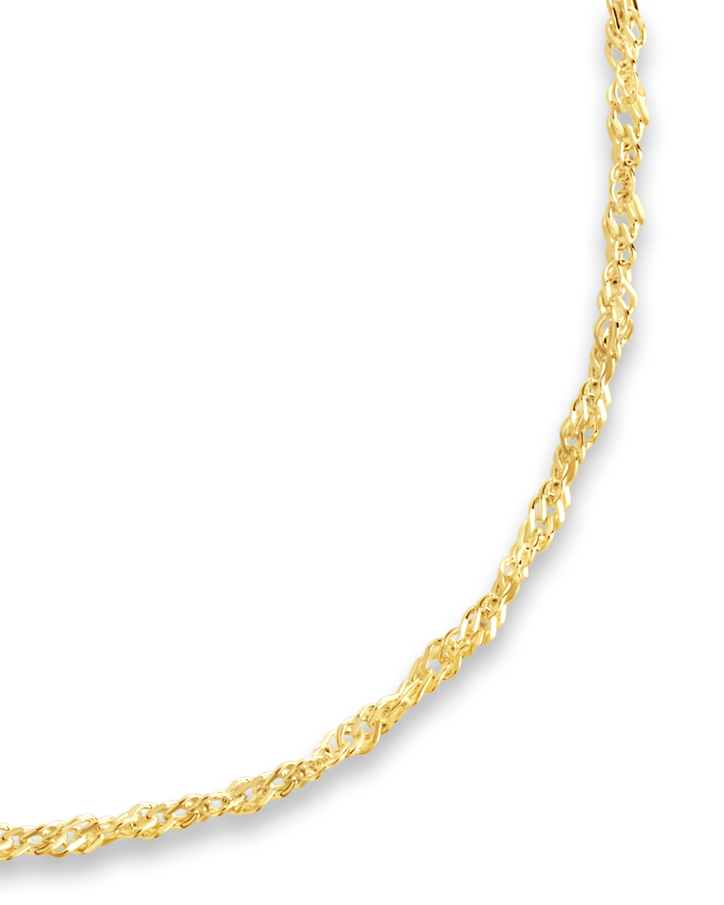 Sterling Silver Janina Delicate Twisted Chain Bracelet