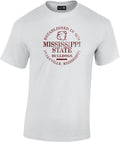 NCAA Mississippi State Bulldogs NCAA 100% Pre-Shrunk Short sleeve, White Large