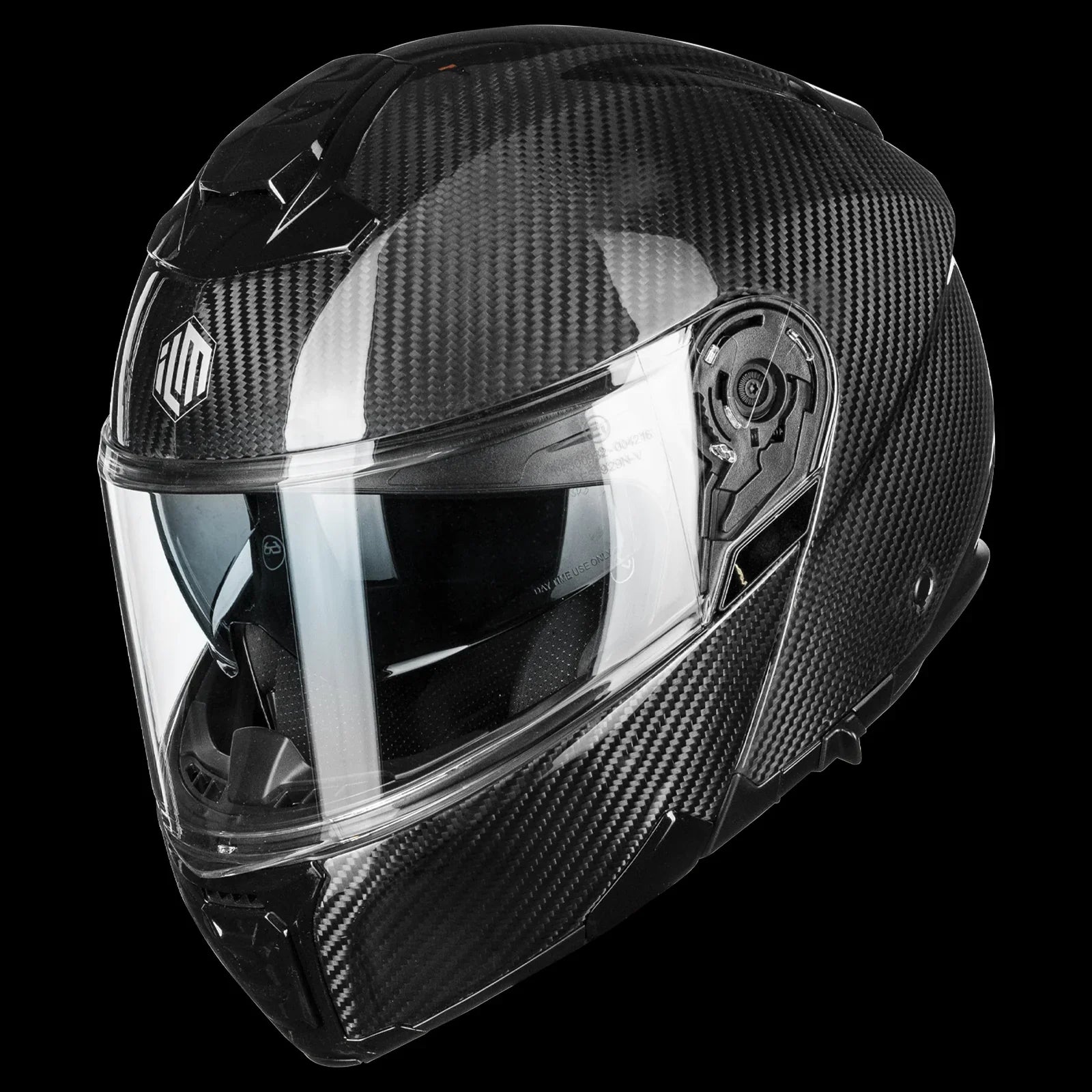 ILM Carbon Fiber Motorcycle Modular Helmets DOT ECE Model MF529F
