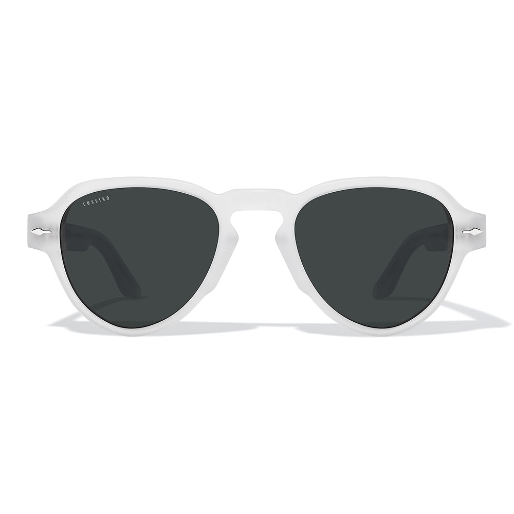 Soul 51mm Keyhole Sunglasses | White