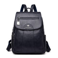 New Women’s Leather Backpack - Stylish Anti-Theft Travel Bag
