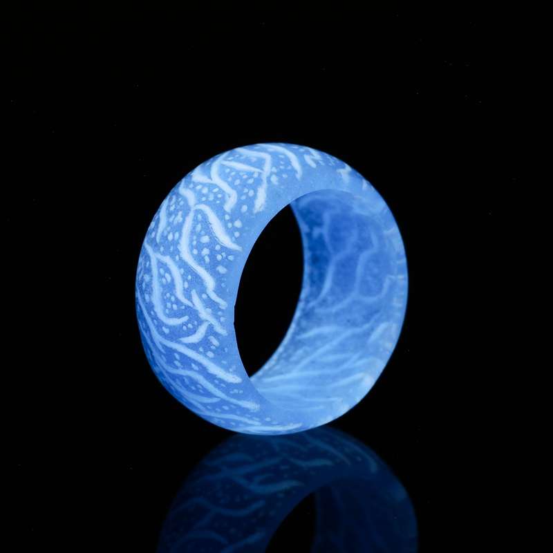 New Magic Forest Glow-in-the-Dark Crackle Ring