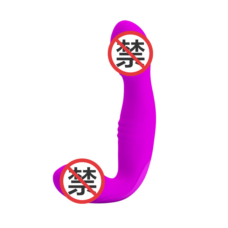 Dual-Head Rechargeable Vibrating Device for Women