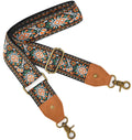 KIMPUDSEN Purse Strap Replacement Crossbody Wide Shoulder Strap Handbag Adjustable Embroidery Guitar Style Bag Strap-24