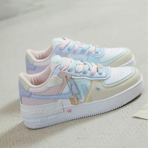Air Force One Candy Color Casual Sneakers (Korean Style)