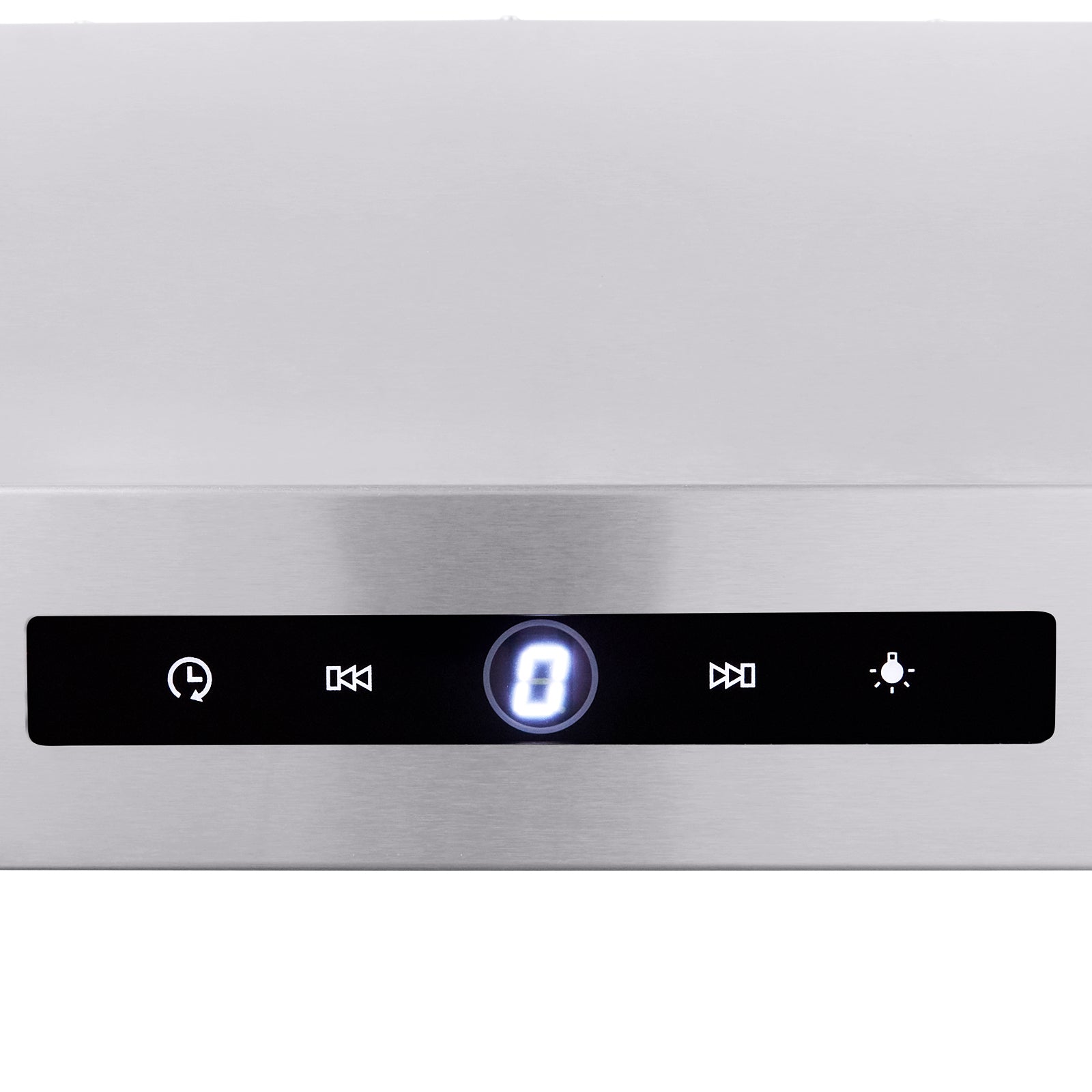 Under Cabinet Range Hood, Dual Motors Ductless Kitchen Stove Vent, Stainless Steel Permanent Filter with 3-Speed Exhaust Fan, 2 Baffle Filters, LED Lights, Touch Control Panel, Silver (30 inch)